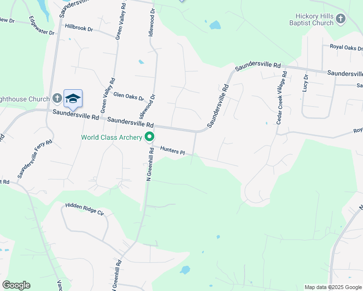 map of restaurants, bars, coffee shops, grocery stores, and more near 2104 Deerfield Drive in Mt. Juliet