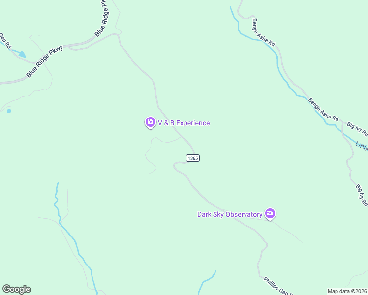 map of restaurants, bars, coffee shops, grocery stores, and more near 2321 Phillips Gap Road in West Jefferson