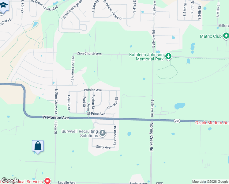 map of restaurants, bars, coffee shops, grocery stores, and more near 1901 Cowans Street in Lowell