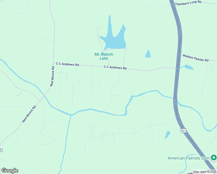 map of restaurants, bars, coffee shops, grocery stores, and more near 186 Mcbroom Drive in Timberlake
