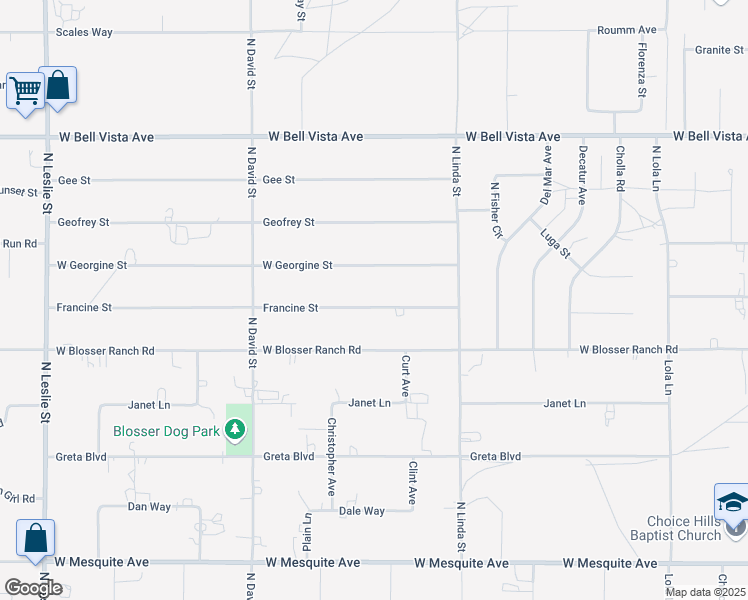 map of restaurants, bars, coffee shops, grocery stores, and more near in Pahrump