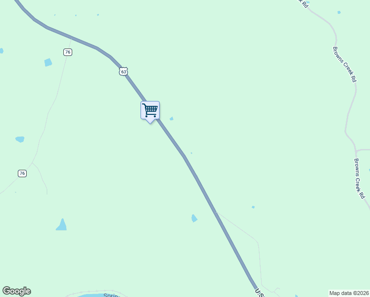 map of restaurants, bars, coffee shops, grocery stores, and more near 298 US Highway 63 in Ravenden