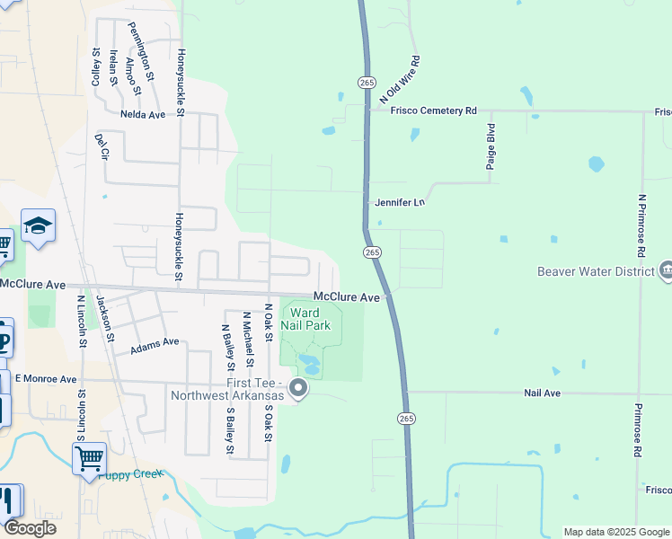 map of restaurants, bars, coffee shops, grocery stores, and more near 317 Eastside Place in Lowell