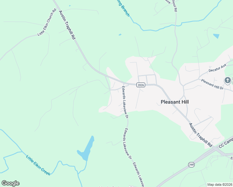 map of restaurants, bars, coffee shops, grocery stores, and more near 150 Stonewood Road in Elkin
