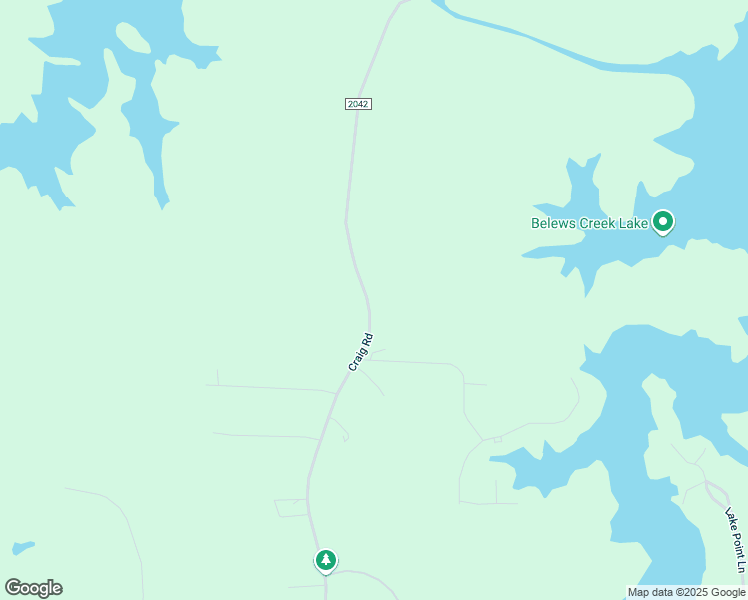 map of restaurants, bars, coffee shops, grocery stores, and more near 7799 Craig Road in Belews Creek