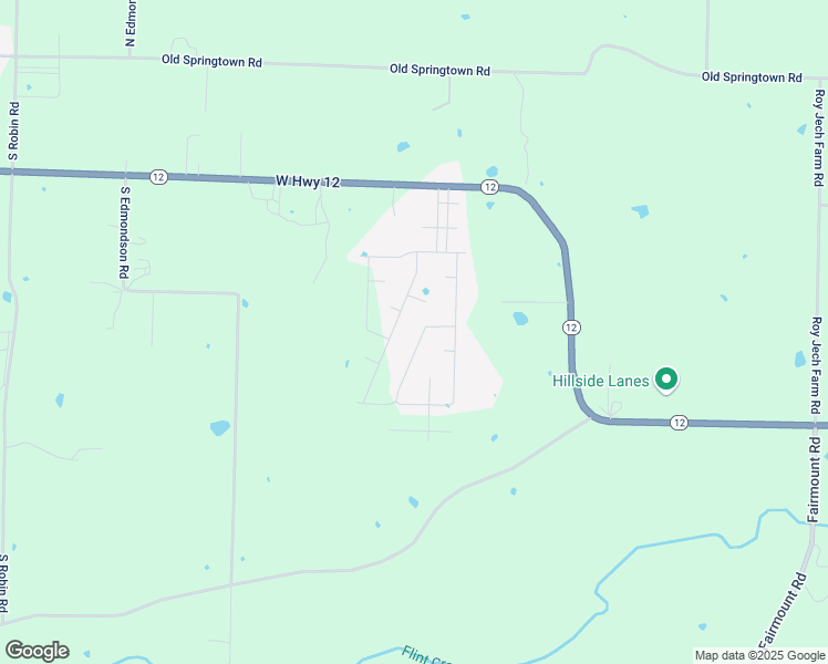 map of restaurants, bars, coffee shops, grocery stores, and more near Rachel Street in Gentry