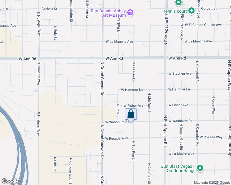 map of restaurants, bars, coffee shops, grocery stores, and more near 9520 Ponderay Court in Las Vegas