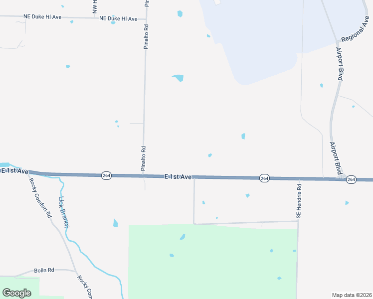 map of restaurants, bars, coffee shops, grocery stores, and more near 12342 Arkansas 264 in Lowell
