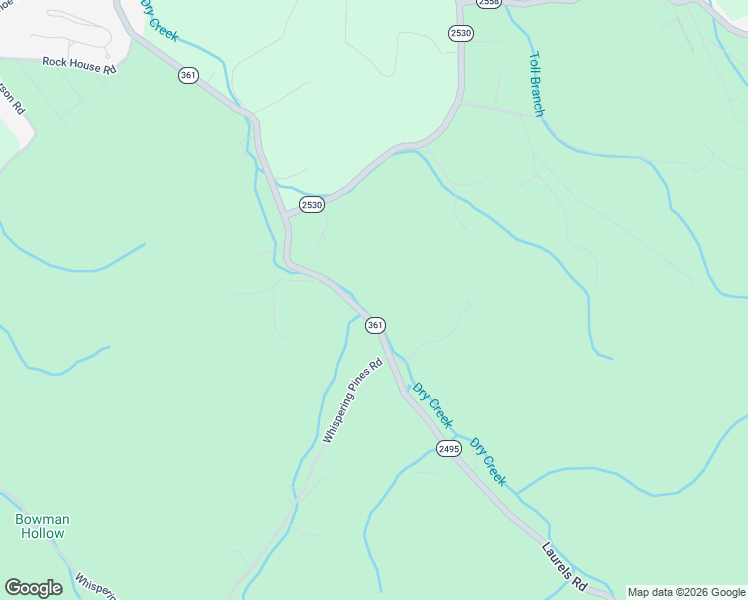 map of restaurants, bars, coffee shops, grocery stores, and more near 665 Laurels Road in Johnson City