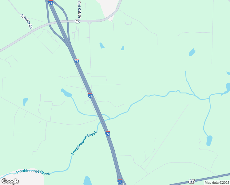 map of restaurants, bars, coffee shops, grocery stores, and more near 184 Fox Haven Road in Stokesdale
