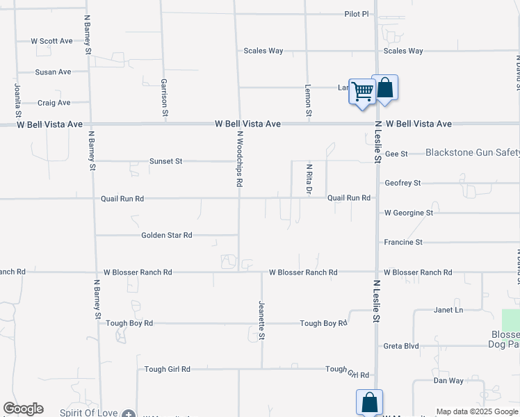 map of restaurants, bars, coffee shops, grocery stores, and more near 2740 Dawes Court in Pahrump