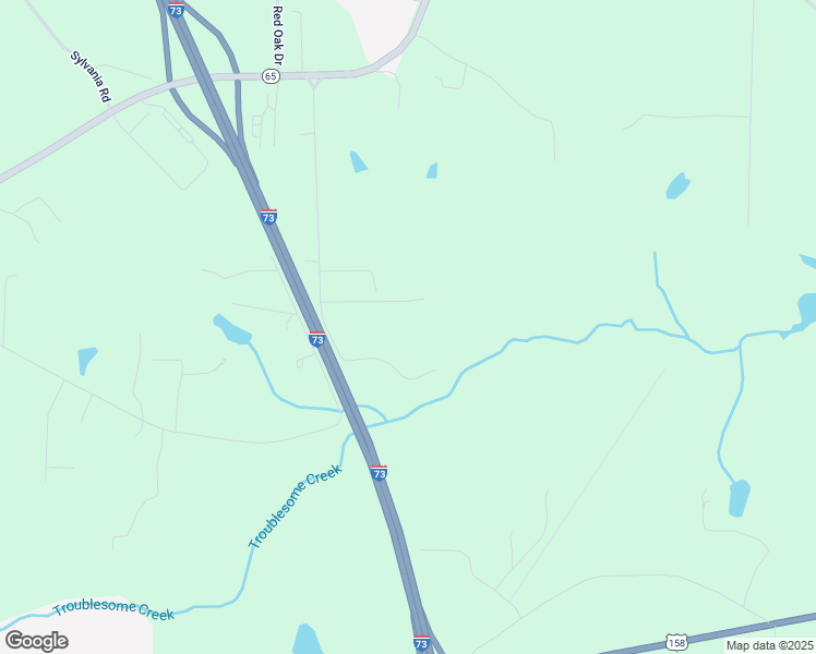 map of restaurants, bars, coffee shops, grocery stores, and more near 184 Fox Haven Road in Stokesdale