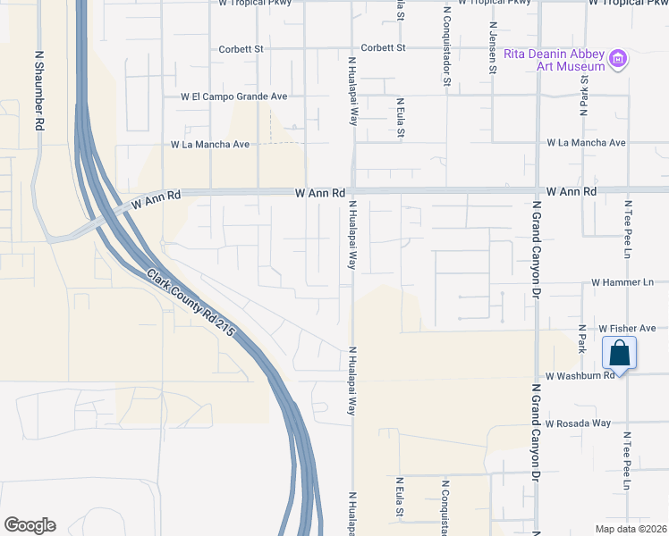 map of restaurants, bars, coffee shops, grocery stores, and more near 5449 Hickory Tree Street in Las Vegas