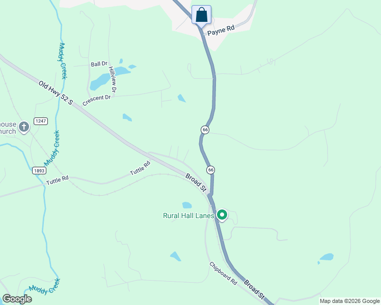 map of restaurants, bars, coffee shops, grocery stores, and more near 9335 Pearl Drive in Rural Hall