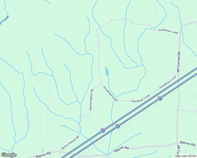 map of restaurants, bars, coffee shops, grocery stores, and more near 885 Goodman Loop in Mosheim