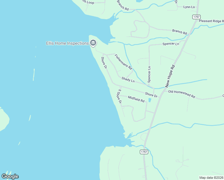 map of restaurants, bars, coffee shops, grocery stores, and more near 73 S Shore Dr in Big Sandy