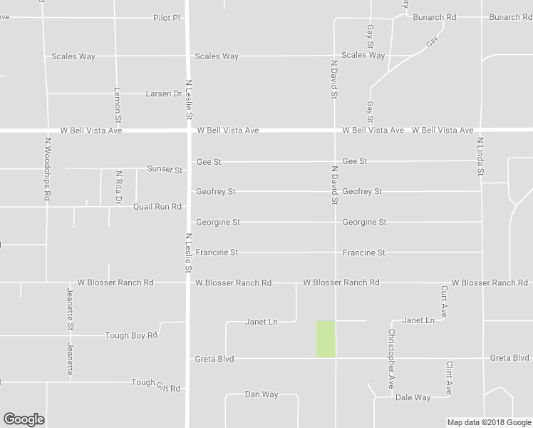 map of restaurants, bars, coffee shops, grocery stores, and more near 1730 Georgene Street in Pahrump