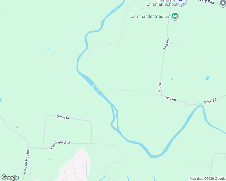 map of restaurants, bars, coffee shops, grocery stores, and more near 1273 Trice Road in Lebanon