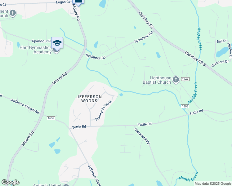 map of restaurants, bars, coffee shops, grocery stores, and more near 9067 Chancerwood Drive in Rural Hall