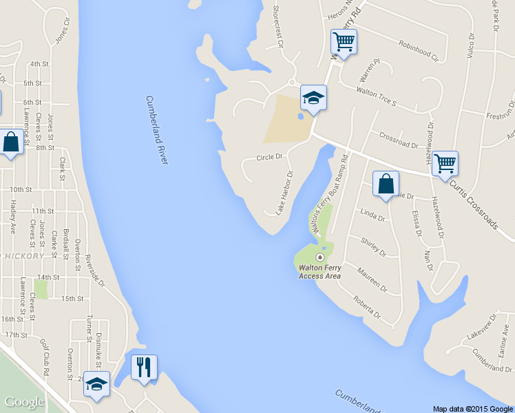 map of restaurants, bars, coffee shops, grocery stores, and more near 147 Lake Harbor Dr in Hendersonville