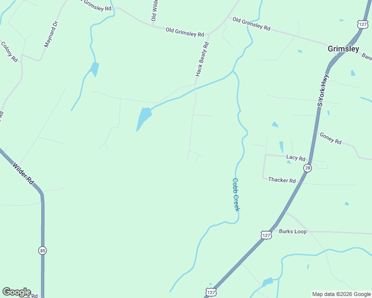 map of restaurants, bars, coffee shops, grocery stores, and more near 344 Cobb Creek Drive in Grimsley