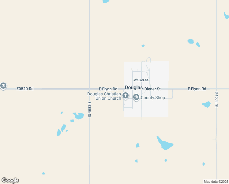 map of restaurants, bars, coffee shops, grocery stores, and more near 14007 East Flynn Road in Douglas