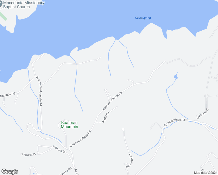 map of restaurants, bars, coffee shops, grocery stores, and more near 1845 Boatmans Ridge Road in Morristown