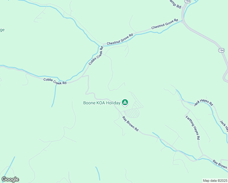 map of restaurants, bars, coffee shops, grocery stores, and more near 762 Ray Brown Road in Boone