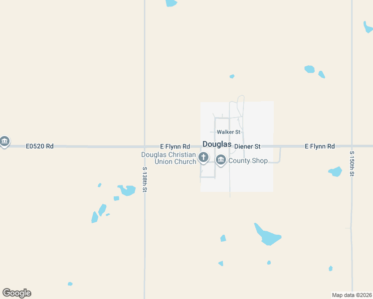 map of restaurants, bars, coffee shops, grocery stores, and more near 14007 East Flynn Road in Douglas