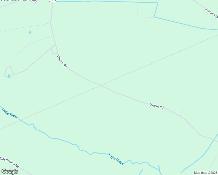 map of restaurants, bars, coffee shops, grocery stores, and more near 578 Okisko Road in Elizabeth City