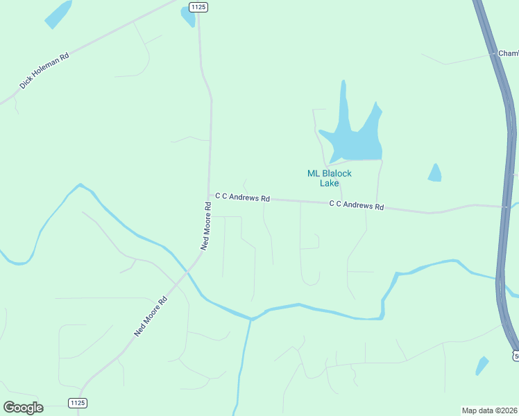 map of restaurants, bars, coffee shops, grocery stores, and more near 845 C C Andrews Road in Timberlake