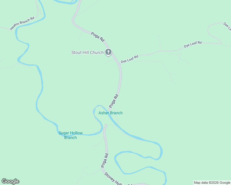 map of restaurants, bars, coffee shops, grocery stores, and more near 456 Poga Road in Carter