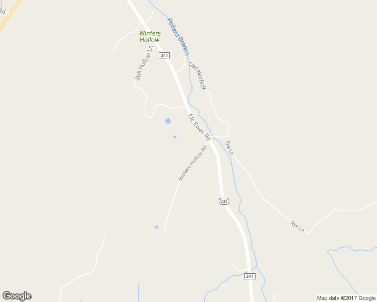 map of restaurants, bars, coffee shops, grocery stores, and more near 116 Winters Hollow Road in Erin