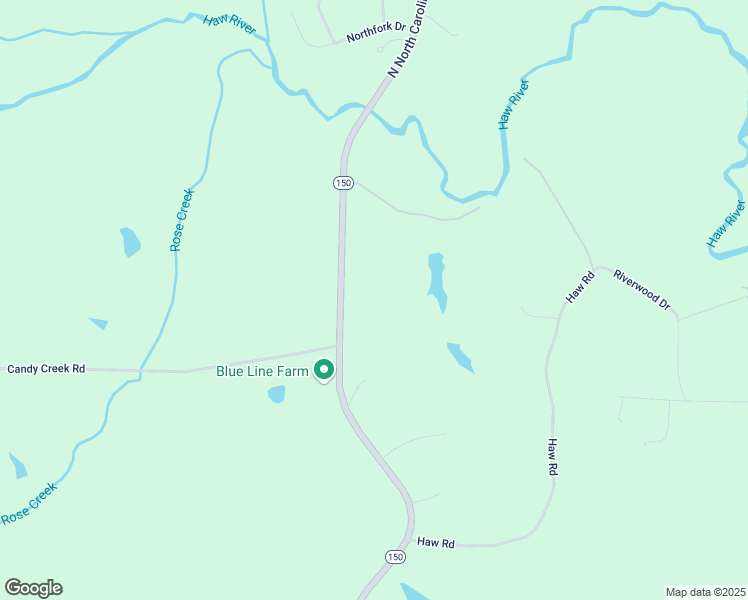 map of restaurants, bars, coffee shops, grocery stores, and more near 771 North Carolina 150 in Reidsville