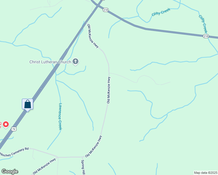 map of restaurants, bars, coffee shops, grocery stores, and more near 1691 Old McKenzie Highway in Paris