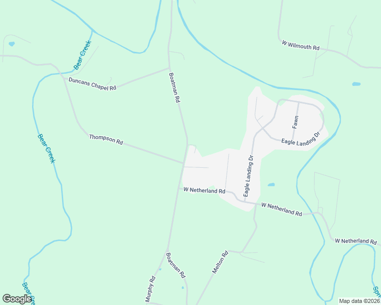map of restaurants, bars, coffee shops, grocery stores, and more near 380 Boatman Road in Cookeville