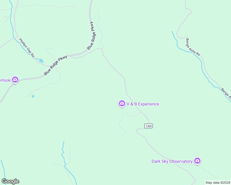 map of restaurants, bars, coffee shops, grocery stores, and more near 2677 Phillips Gap Road in Purlear