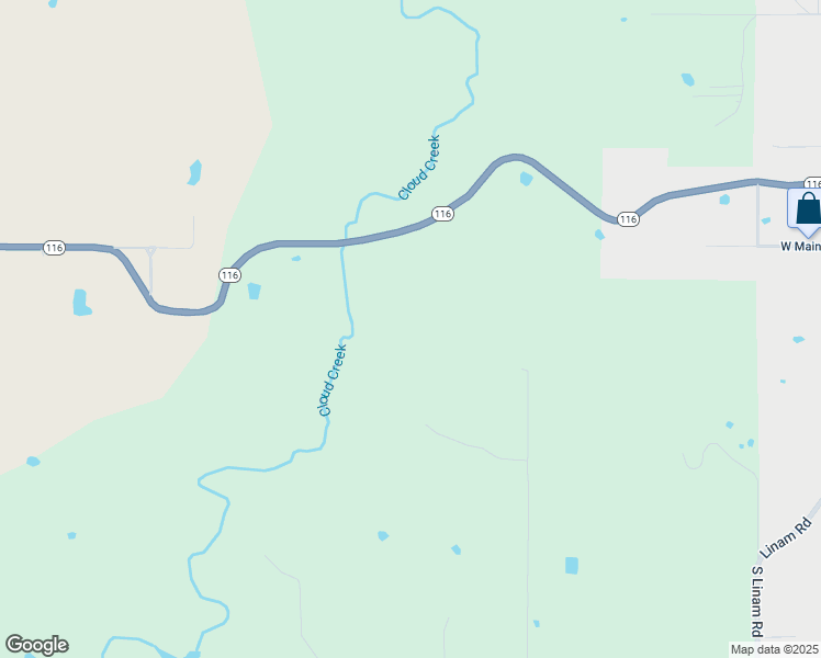map of restaurants, bars, coffee shops, grocery stores, and more near 16273 Oklahoma 116 in Colcord