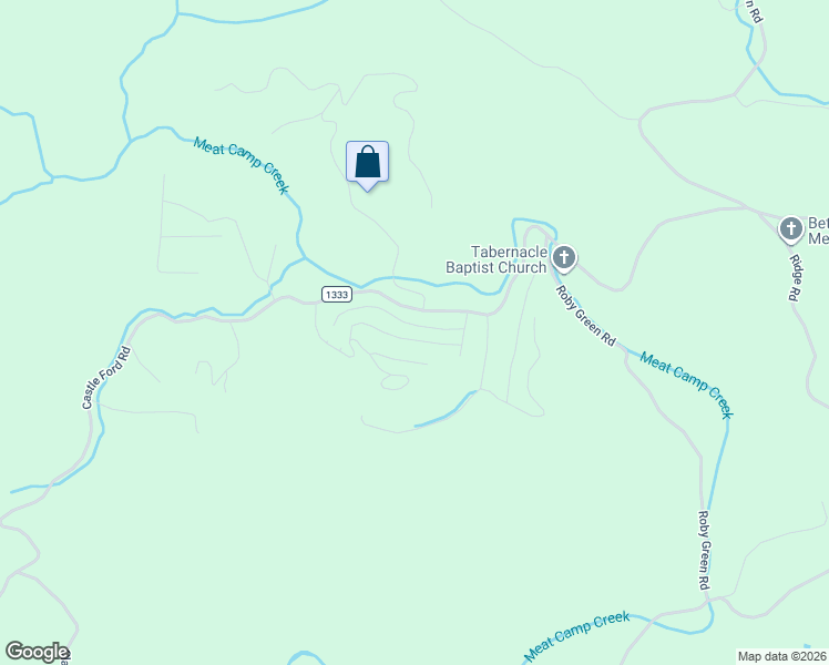 map of restaurants, bars, coffee shops, grocery stores, and more near 109 Appaloosa Trail in Boone