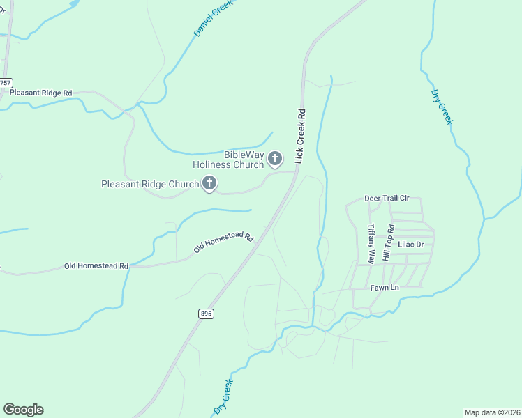 map of restaurants, bars, coffee shops, grocery stores, and more near 171 Pleasant Ridge Road in Big Sandy