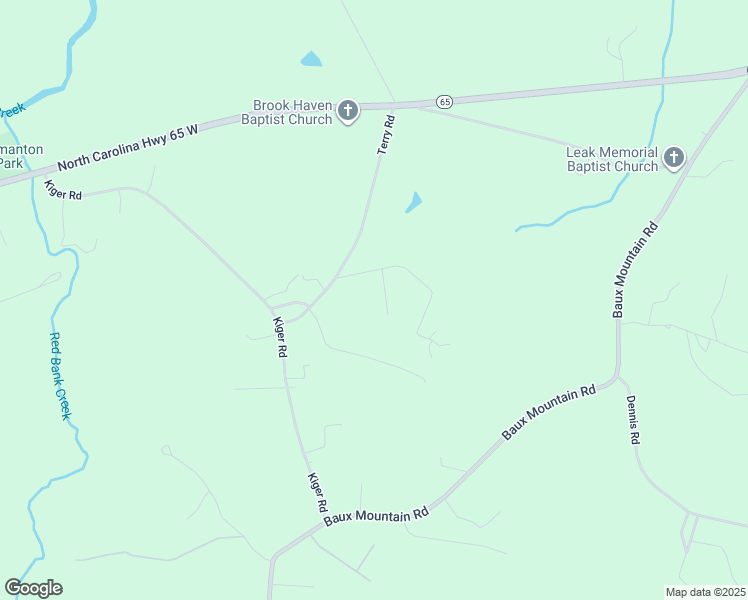 map of restaurants, bars, coffee shops, grocery stores, and more near 1040 Rainbows End Road in Germanton