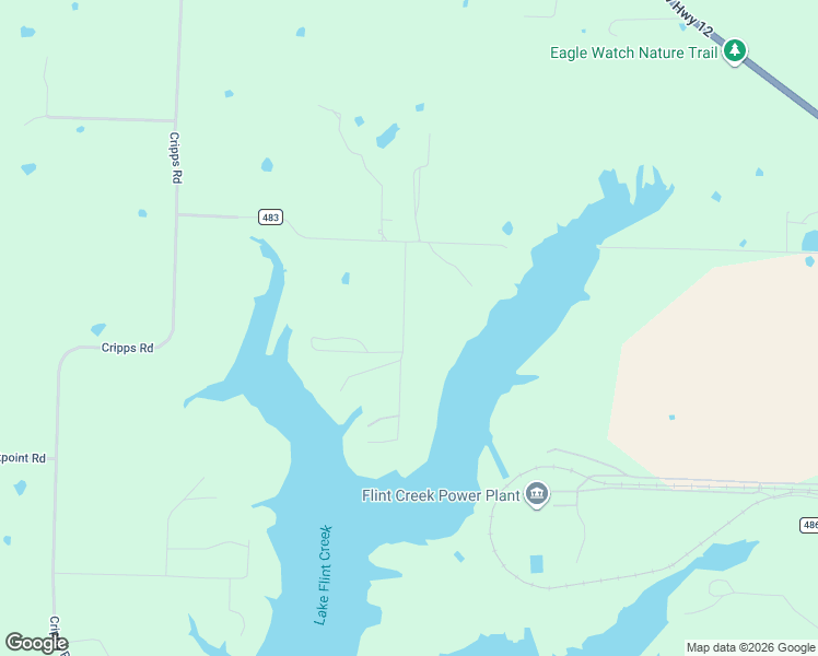 map of restaurants, bars, coffee shops, grocery stores, and more near 11967 Swepco Road in Gentry