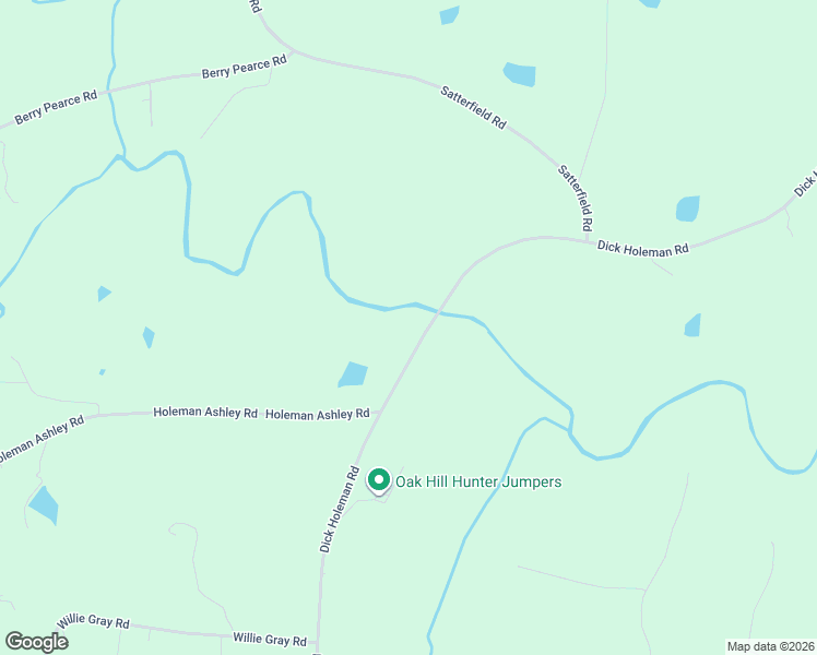 map of restaurants, bars, coffee shops, grocery stores, and more near 2474 Dick Holeman Road in Timberlake