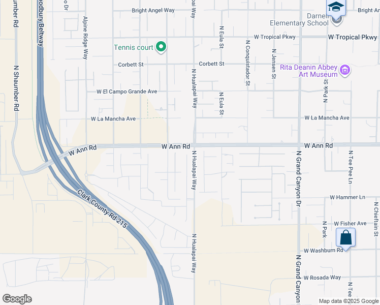 map of restaurants, bars, coffee shops, grocery stores, and more near 5592 Hickory Tree Street in Las Vegas