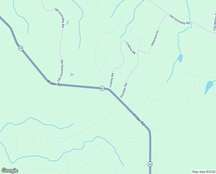 map of restaurants, bars, coffee shops, grocery stores, and more near 1011 Colony Road in Grimsley