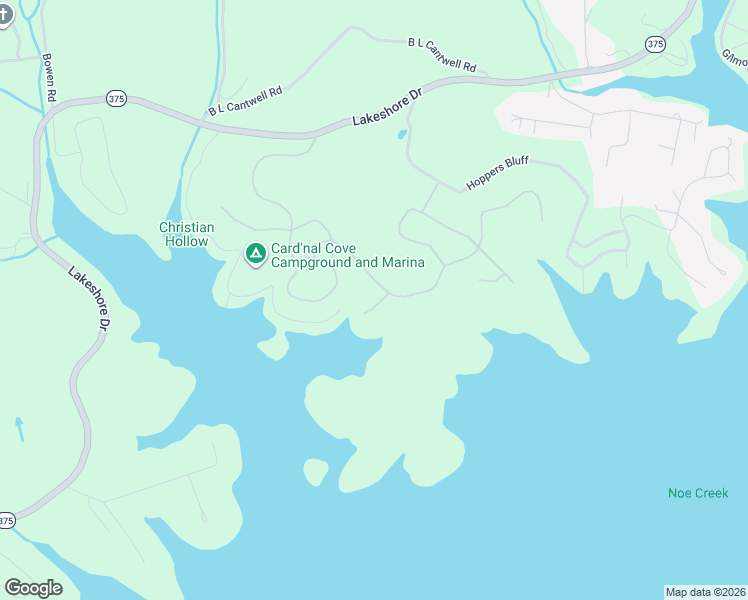 map of restaurants, bars, coffee shops, grocery stores, and more near 388 Cow Poke Ln in Rutledge