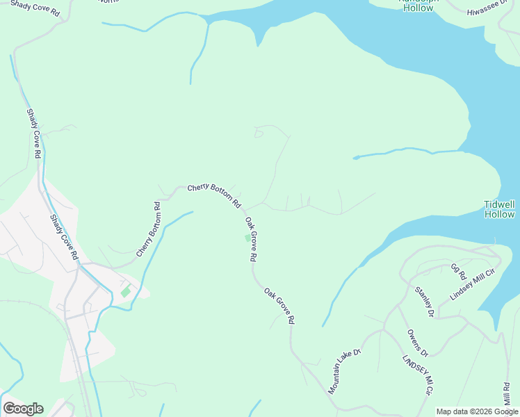 map of restaurants, bars, coffee shops, grocery stores, and more near 124 Oak Grove Lane in Rocky Top