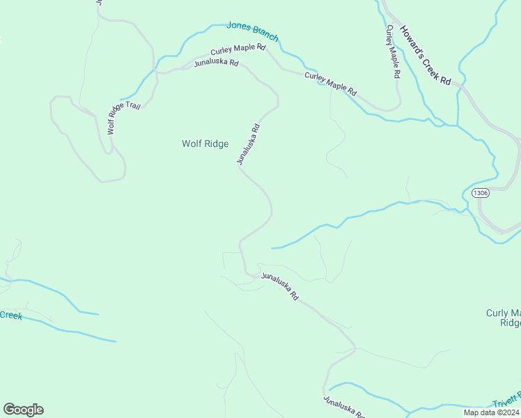 map of restaurants, bars, coffee shops, grocery stores, and more near 5699 Junaluska Road in Boone