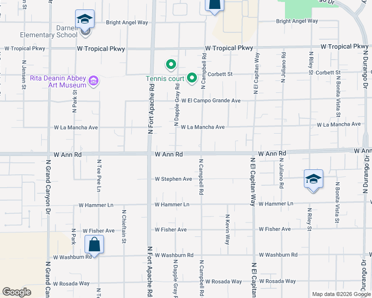 map of restaurants, bars, coffee shops, grocery stores, and more near in Clark County