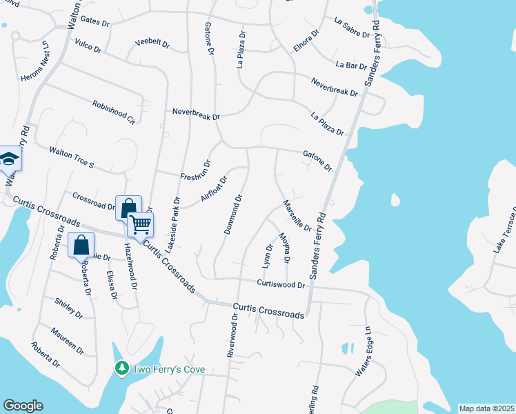 map of restaurants, bars, coffee shops, grocery stores, and more near 229 Riverwood Drive in Hendersonville